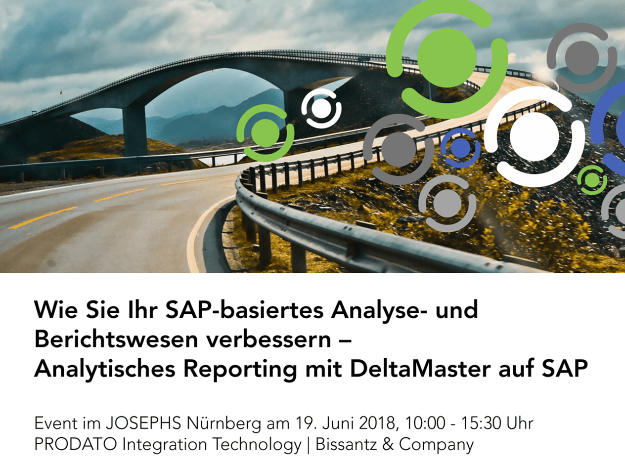 Wie Sie Ihr SAP-basiertes Analyse- und Berichtswesen verbessern – Event am 19.06.2018